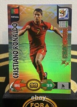 2010 Panini FIFA World Cup South Africa Champion GOLD Cristiano Ronaldo Portugal