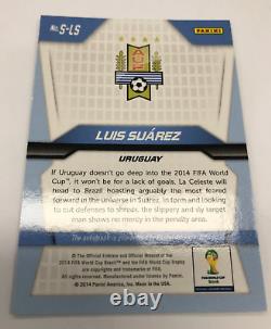 2014 Panini FIFA World Cup Soccer Signature Card Luis Suarez (Uruguay)