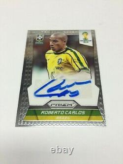 2014 Panini FIFA World Cup Soccer Signature Card Roberto Carlos (Brasil)