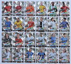 2023 Panini Women's World Cup Adrenalyn XL Complete Set, 24 Limited Edition Cards