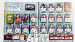 Complete Panini Qatar World Cup 2022 Soft Cover Sticker Album Superb Photos