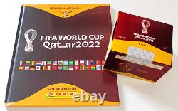 FIFA WORLD CUP QATAR 2022 BOX 104 Packs Panini + HARDCOVER ALBUM Ed. Americas