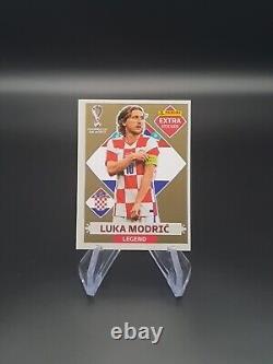 FIFA World Cup Qatar 2022 Sandwiches Luka Modric Croatia Gold Extra Sticker