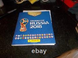 FIFA World Cup Russia 2018 Panini sticker album, complete