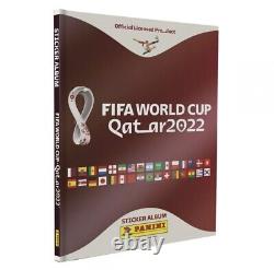 Hardcover Panini Album Fifa World Cup Qatar 2022 + 100 Packs Of Stickers