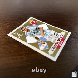 Messi Legends Gold Extra Sticker Panini 2022 FIFA World Cup WC Golden Card Mint
