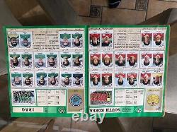 Mexico 86 World Cup Panini Football Sticker Album 100% Complete Very Good