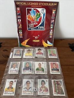 PANINI FIFA Women's World Cup Canada 2015 Complete Set