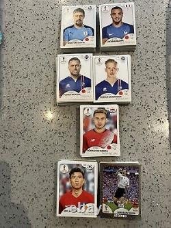PANINI WORLD CUP RUSSIA 2018 FULL LOOSE SET OF 682 STICKERS black back