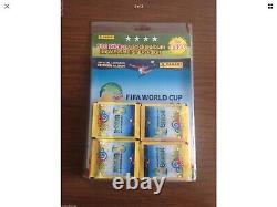 Panini 2014 world cup mega pack football stickers 100 packets and album
