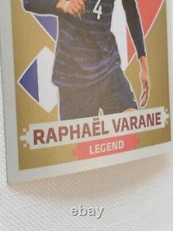 Panini Extra Sticker Fifa World Cup Qatar 2022 Raphael Varane Legend Gold