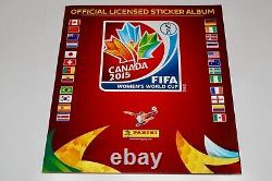 Panini FIFA Women's World Cup World Cup Canada 2015 complete set + album + bag