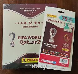 Panini FIFA World Cup Qatar 2022 Oryx Edition Treasure Box Sealed + Upda