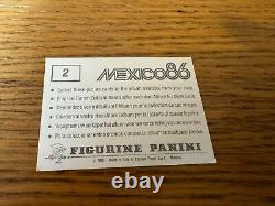 Panini Mexico 86 stickers 1-227