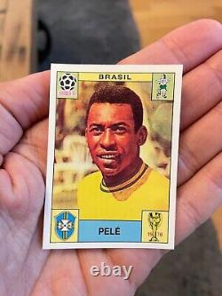 Panini PELE STICKER 1970 FIFA WORLD CUP WCS LIMITED EDITION MINT