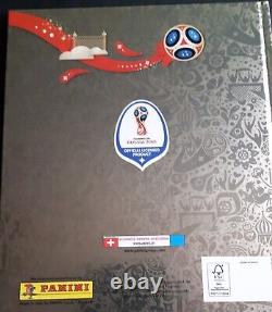 Panini Russia World Cup 2018 Swiss Gold Album & Sticker Set + Extras