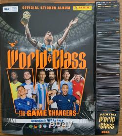 Panini World Class 2024 Game Changer Full Complete Set 384 stickers & album
