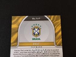Pele Panini Prizm Soccer World Cup 2018 FIFA Brazil Autograph Card Signed Card