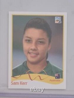 Rare 2011 FIFA Soccer World Cup Sam Kerr Panini Rookie Sticker RC NM/MINT +