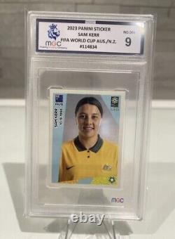 Women's FIFA World Cup 2023 Sam Kerr Australia Graded Panini Sticker MGC 9 PSA